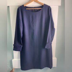 Banana Republic Navy Shift Dress 6